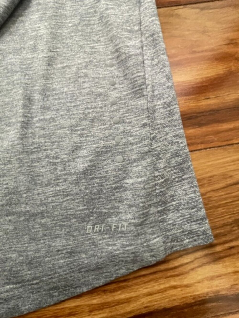 Nike Women's Dri-FIT Long Sleeve Running Hoodie Sweatshirt, Gray, Size L - Picture 5 of 7
